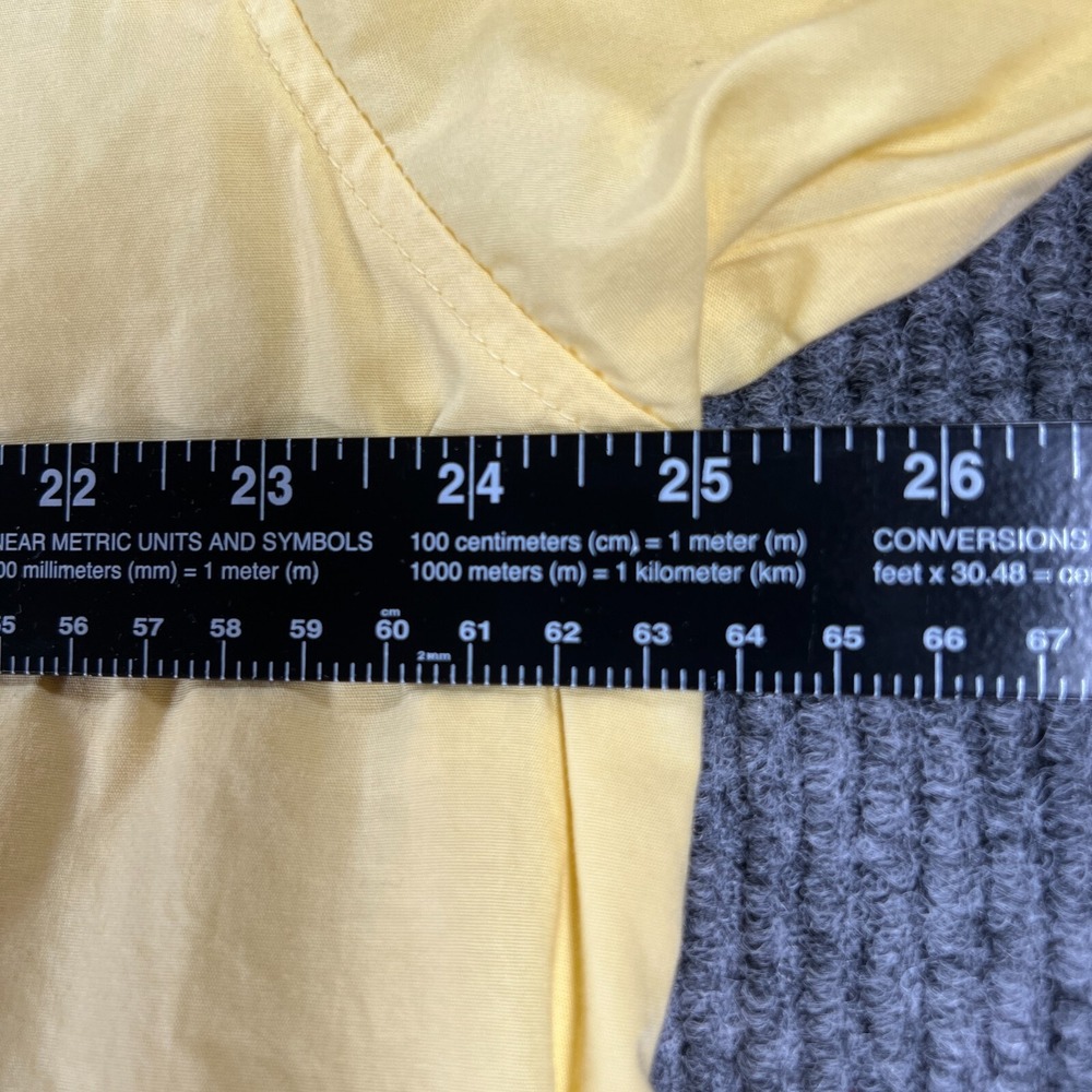 Columbia PFG Shirt Mens Large Yellow Short Sleeve Button Up Fishing Outdoor - Picture 9 of 13